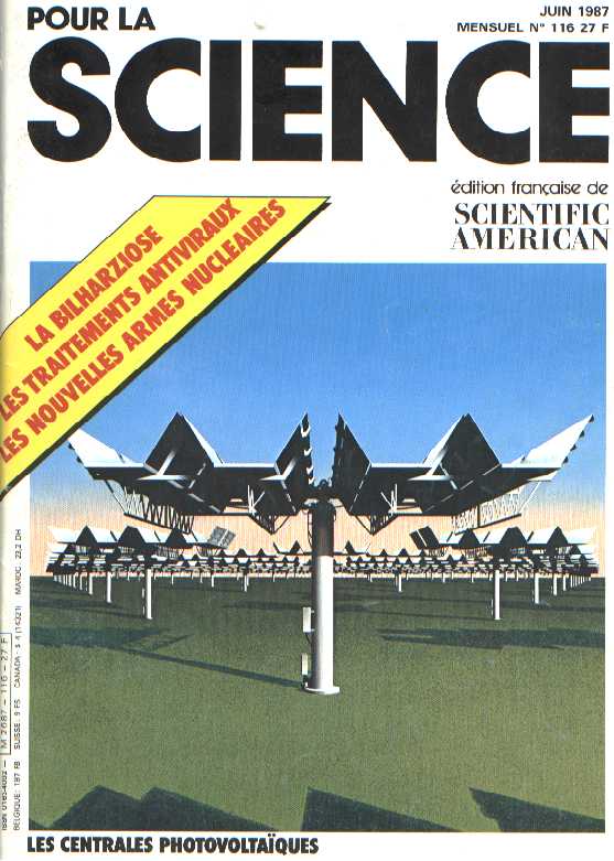n116, Juin 1987, de la revue "Pour la Science" (dition Franaise de Scientific American)